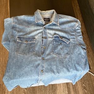 Light Blue Jean Shirt